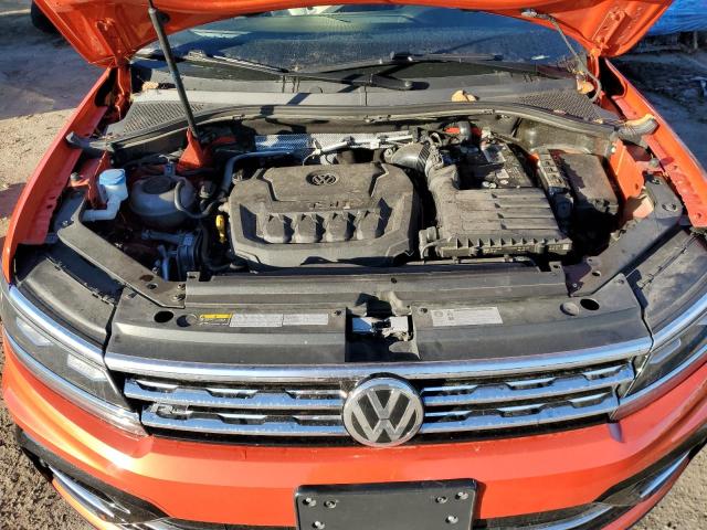 3VV4B7AX9KM039929 - 2019 VOLKSWAGEN TIGUAN SEL PREMIUM ORANGE photo 11