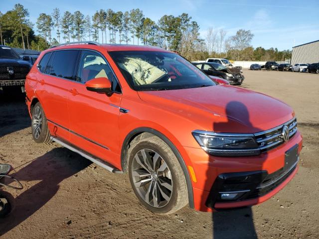 3VV4B7AX9KM039929 - 2019 VOLKSWAGEN TIGUAN SEL PREMIUM ORANGE photo 4