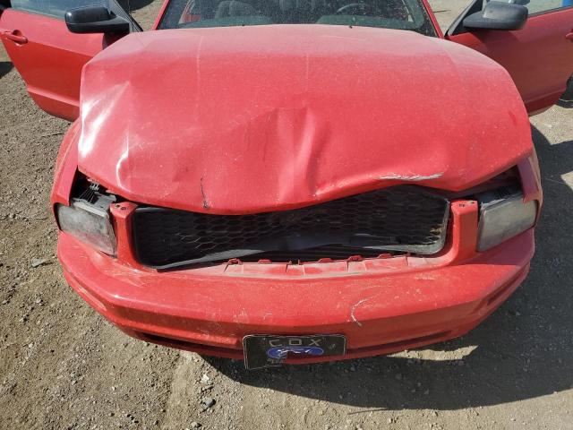 1ZVHT80N295119122 - 2009 FORD MUSTANG RED photo 11