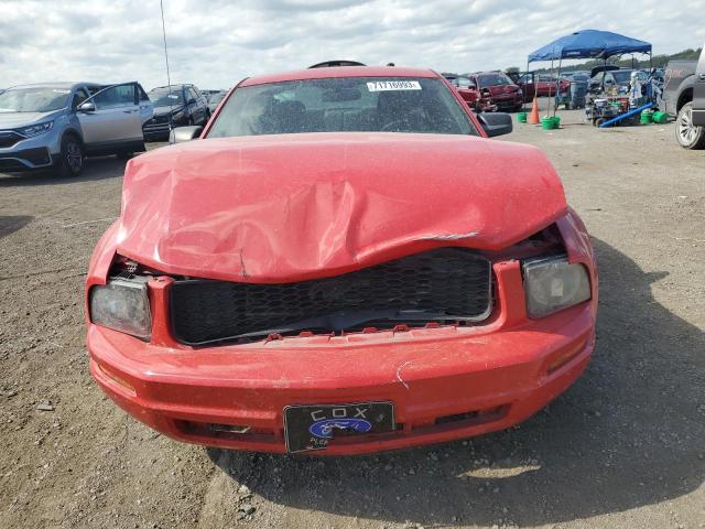 1ZVHT80N295119122 - 2009 FORD MUSTANG RED photo 5