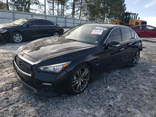 JN1EV7AP3HM736711 - 2017 INFINITI Q50 PREMIUM BLACK photo 1