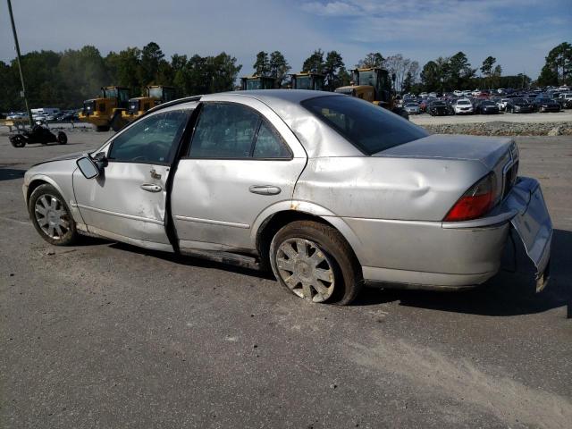 1LNHM87A85Y632057 - 2005 LINCOLN LS SILVER photo 2