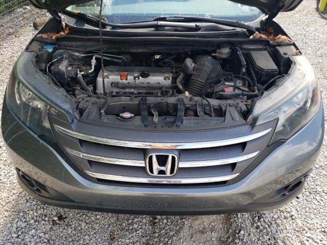 5J6RM4H79EL111523 - 2014 HONDA CR-V EXL GRAY photo 12