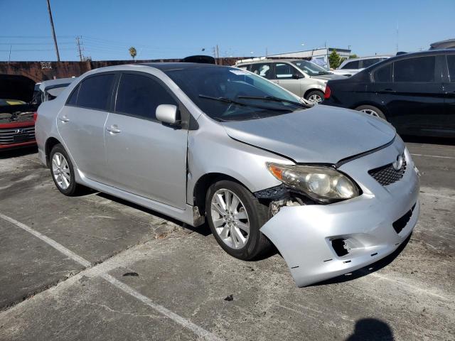 1NXBU40E49Z061739 - 2009 TOYOTA COROLLA BASE SILVER photo 4