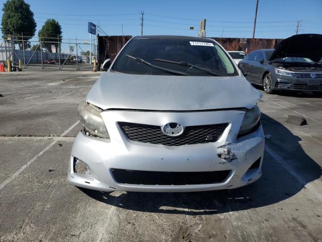 1NXBU40E49Z061739 - 2009 TOYOTA COROLLA BASE SILVER photo 5