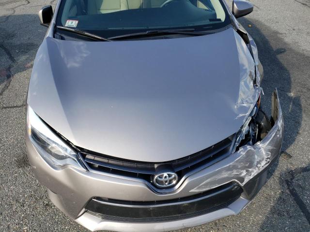 2T1BURHE8GC701421 - 2016 TOYOTA COROLLA L SILVER photo 11