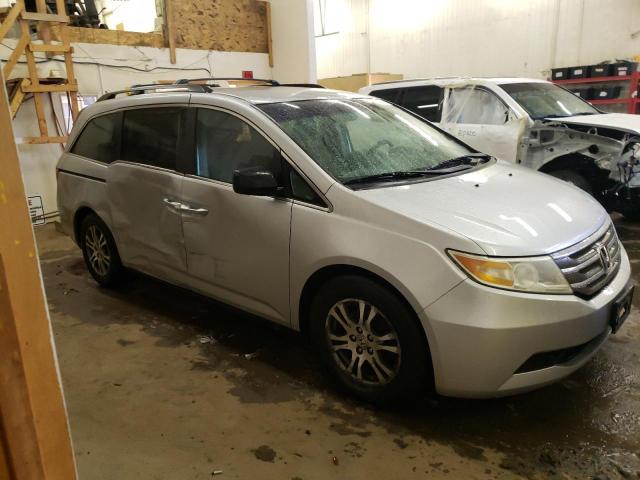 5FNRL5H49BB004488 - 2011 HONDA ODYSSEY EX SILVER photo 4