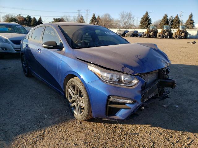 3KPF34AD3LE165367 - 2020 KIA FORTE GT LINE BLUE photo 1