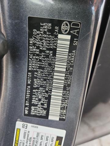 2T1BU4EE3AC246685 - 2010 TOYOTA COROLLA BASE Boz foto 12