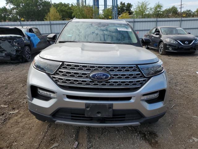 1FMSK8FH1LGB94608 - 2020 FORD EXPLORER LIMITED SILVER photo 5