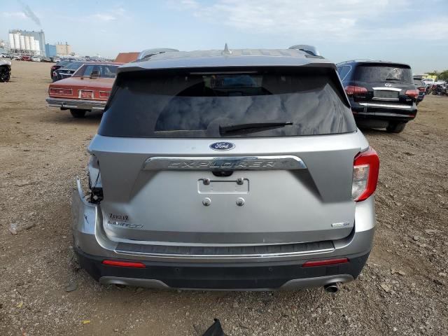 1FMSK8FH1LGB94608 - 2020 FORD EXPLORER LIMITED SILVER photo 6