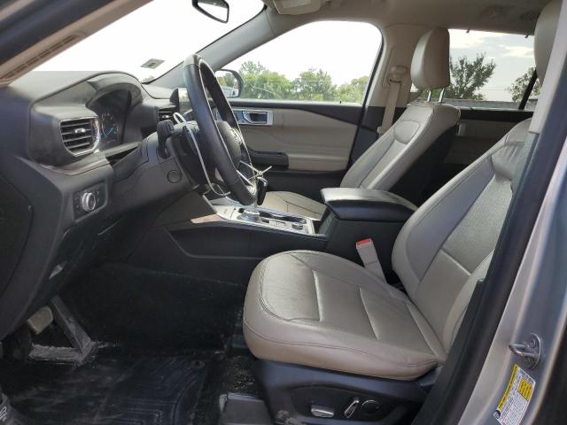 1FMSK8FH1LGB94608 - 2020 FORD EXPLORER LIMITED SILVER photo 7