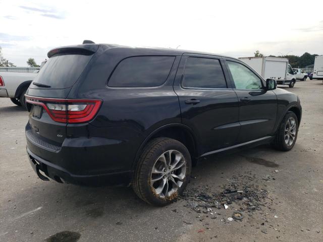 1C4RDJDGXKC827384 - 2019 DODGE DURANGO GT BLACK photo 3