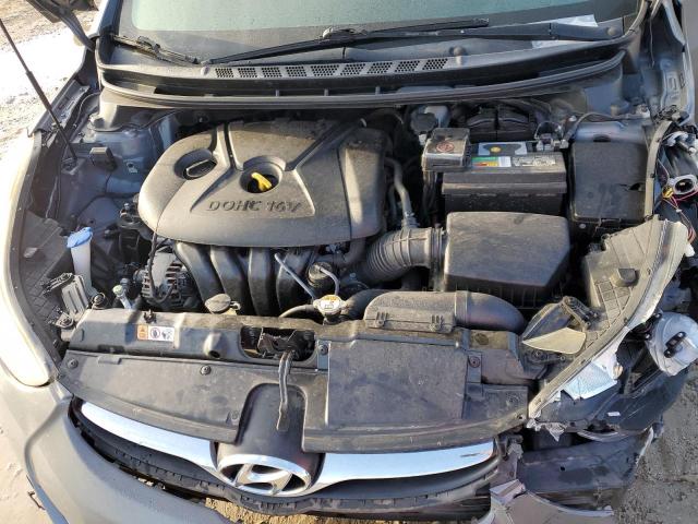 5NPDH4AE1DH234541 - 2013 HYUNDAI ELANTRA GLS GRAY photo 11