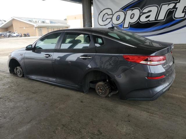 5XXGT4L32KG292500 - 2019 KIA OPTIMA LX GRAY photo 2