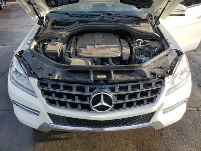 4JGDA5HB7CA042466 - 2012 MERCEDES-BENZ ML 350 4MATIC WHITE photo 12