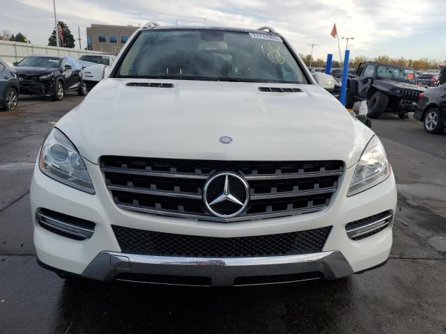 4JGDA5HB7CA042466 - 2012 MERCEDES-BENZ ML 350 4MATIC WHITE photo 5
