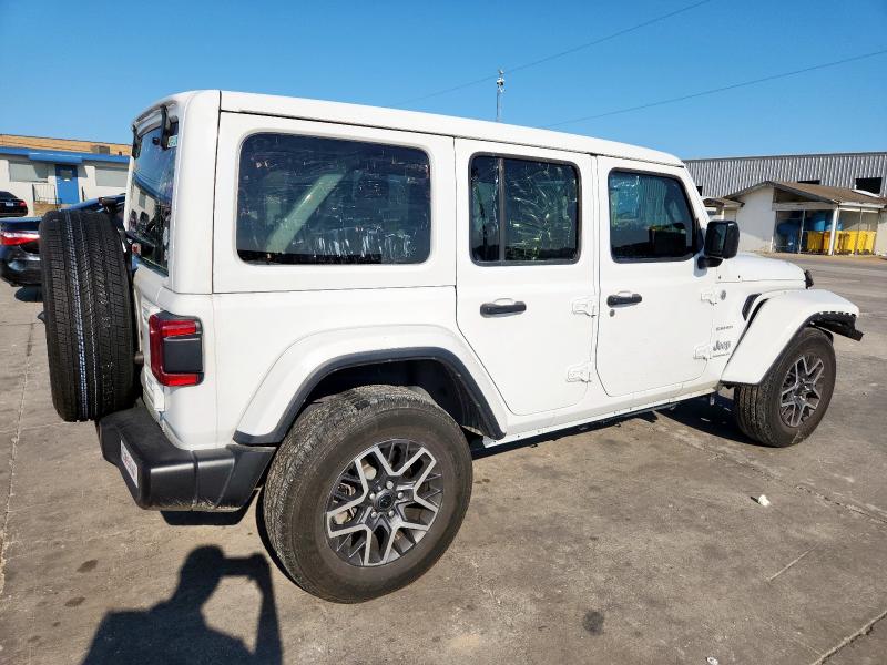 1C4PJXEN3RW105988 - 2024 JEEP WRANGLER SAHARA თეთრი ფოტო 3