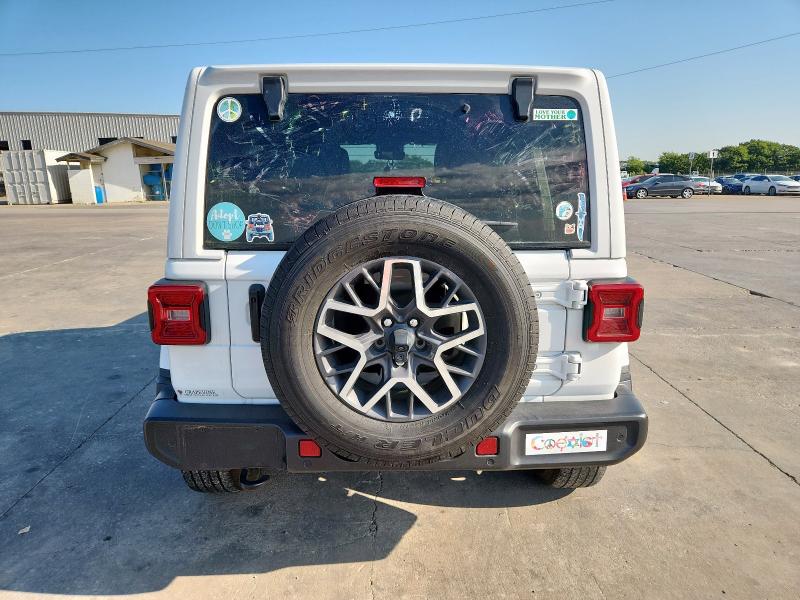 1C4PJXEN3RW105988 - 2024 JEEP WRANGLER SAHARA თეთრი ფოტო 6