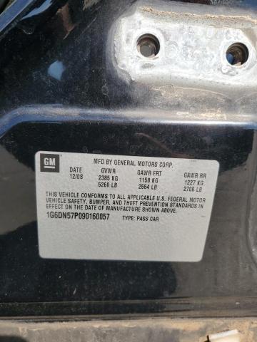 1G6DN57P090160057 - 2009 CADILLAC CTS-V BLACK photo 12