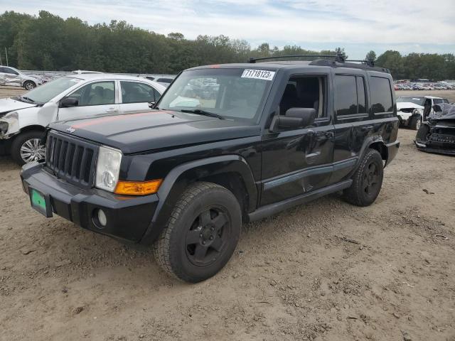 1J8HG48KX8C127983 - 2008 JEEP COMMANDER SPORT BLACK photo 1