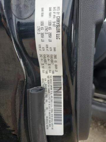 1J8HG48KX8C127983 - 2008 JEEP COMMANDER SPORT შავი ფოტო 12