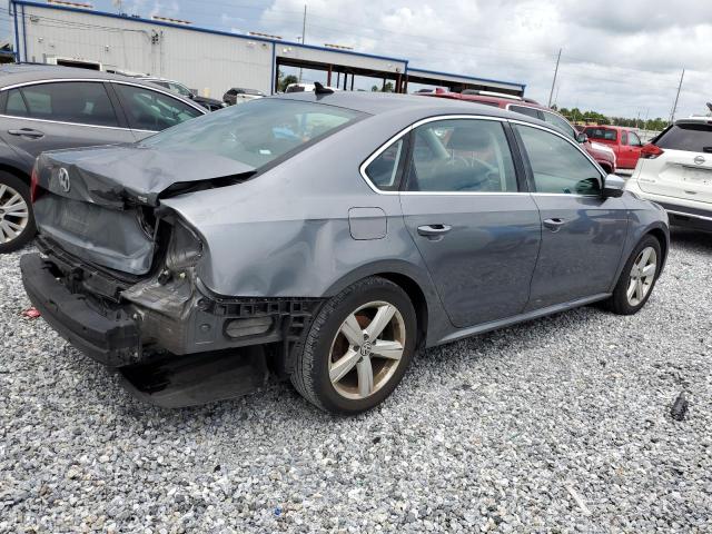 1VWBH7A34DC150746 - 2013 VOLKSWAGEN PASSAT SE 灰色 照片 3