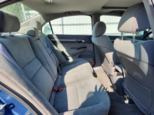 2HGFA1F81AH314605 - 2010 HONDA CIVIC EX BLUE photo 10