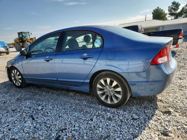 2HGFA1F81AH314605 - 2010 HONDA CIVIC EX BLUE photo 2