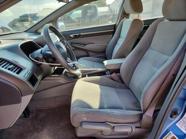 2HGFA1F81AH314605 - 2010 HONDA CIVIC EX BLUE photo 7