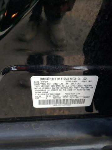 JN1AJ0HP0AM700228 - 2010 INFINITI EX35 BASE Սև լուսանկար 14