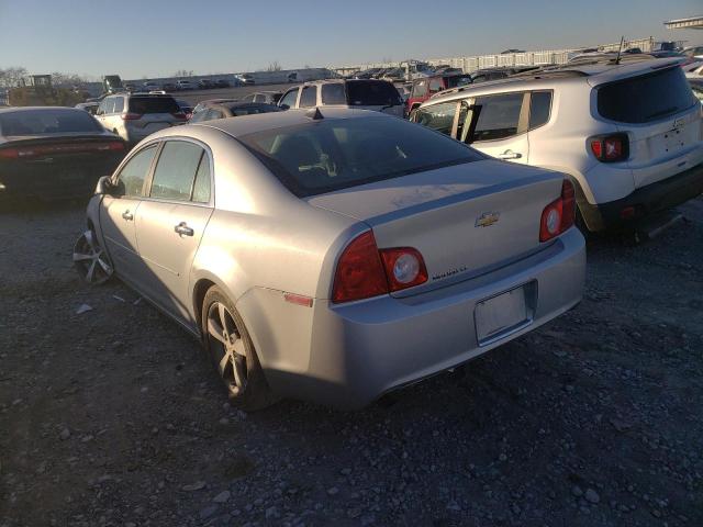 1G1ZC5EU8CF107167 - 2012 CHEVROLET MALIBU 1LT SILVER photo 2