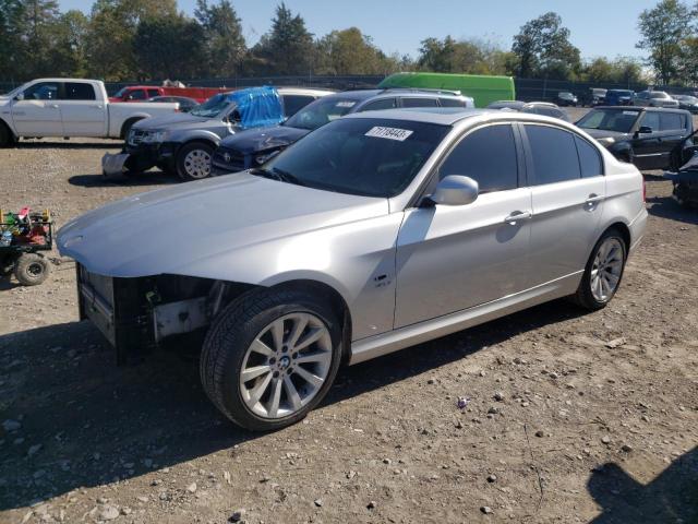 WBAPK7C52BA817151 - 2011 BMW 328 XI SILVER photo 1