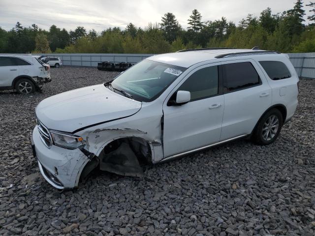 1C4RDJAG7HC953912 - 2017 DODGE DURANGO SXT WHITE photo 1