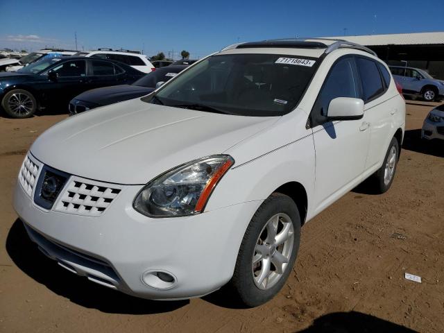 JN8AS58T19W322896 - 2009 NISSAN ROGUE S WHITE photo 1