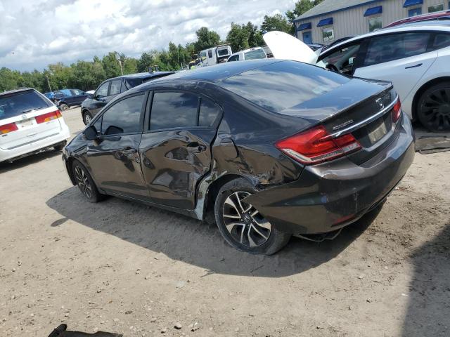 19XFB2F9XDE033655 - 2013 HONDA CIVIC EXL ყავისფერი ფოტო 2