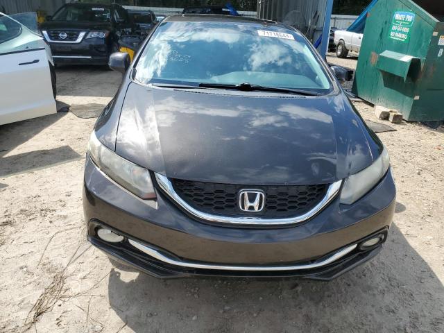 19XFB2F9XDE033655 - 2013 HONDA CIVIC EXL ყავისფერი ფოტო 5