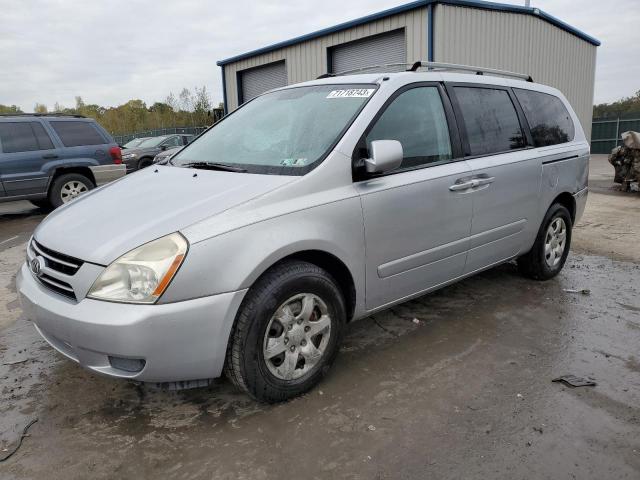 KNDMB233866049577 - 2006 KIA SEDONA EX SILVER photo 1