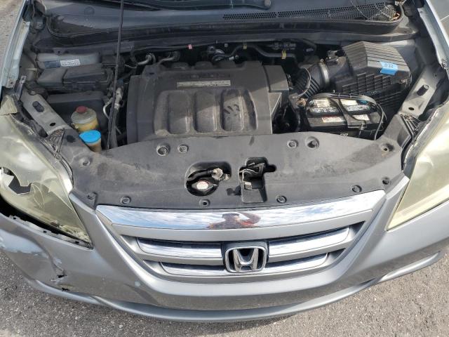 5FNRL38697B007534 - 2007 HONDA ODYSSEY EXL SILVER photo 12