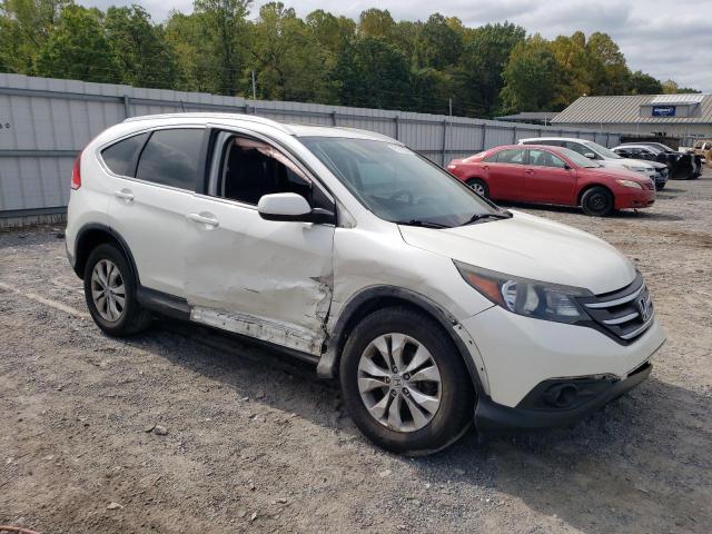 5J6RM4H72EL009996 - 2014 HONDA CR-V EXL WHITE photo 4