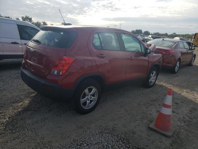 KL7CJPSB5FB253696 - 2015 CHEVROLET TRAX 1LS RED photo 3