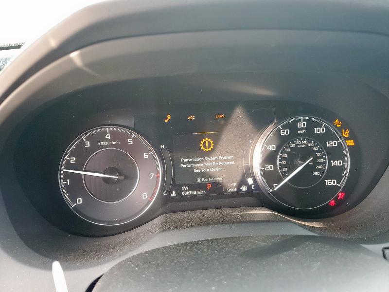 5J8TC1H54LL004759 - 2020 ACURA RDX TECHNOLOGY Արծաթագույն լուսանկար 9