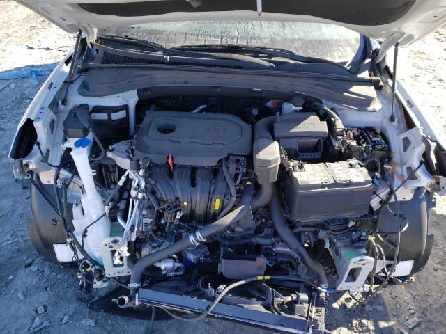 5NMS33AD6LH164599 - 2020 HYUNDAI SANTA FE SEL SILVER photo 12