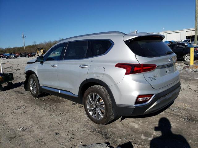 5NMS33AD6LH164599 - 2020 HYUNDAI SANTA FE SEL SILVER photo 2