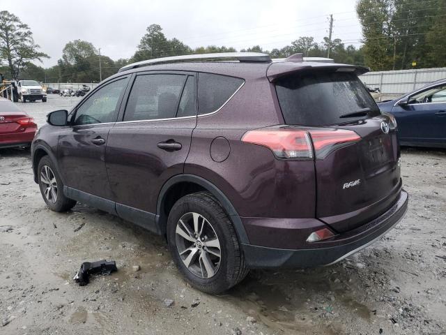 2T3RFREV5JW744205 - 2018 TOYOTA RAV4 ADVENTURE PURPLE photo 2