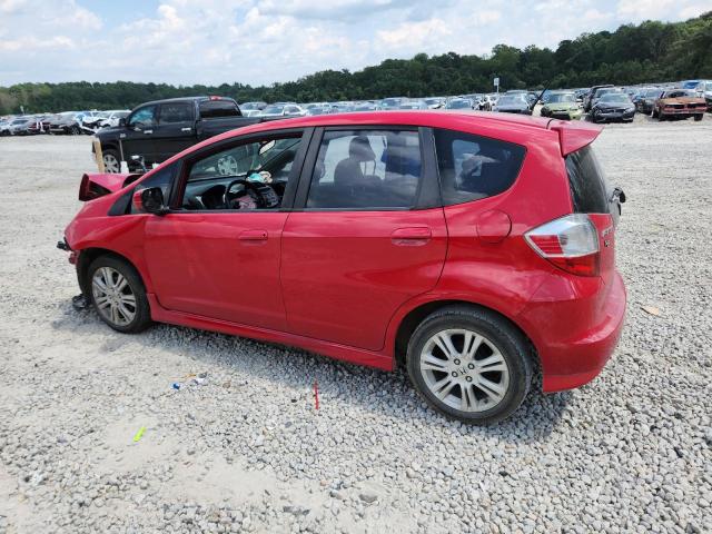JHMGE8H46AC032584 - 2010 HONDA FIT SPORT RED photo 2