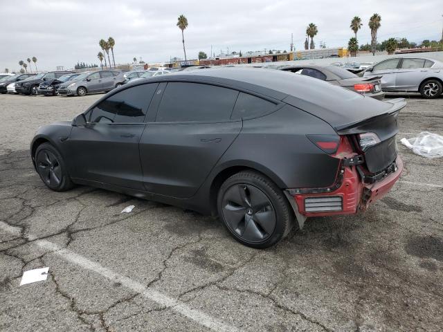 5YJ3E1EA6JF070398 - 2018 TESLA MODEL 3 შავი ფოტო 2