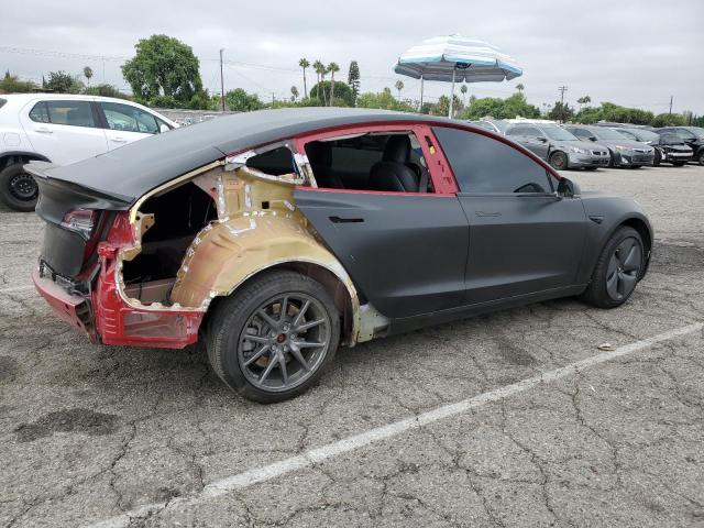 5YJ3E1EA6JF070398 - 2018 TESLA MODEL 3 შავი ფოტო 3