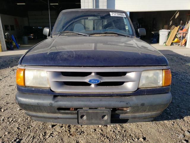 1FTCR14U9TPA65088 - 1996 FORD RANGER SUPER CAB BLUE photo 5