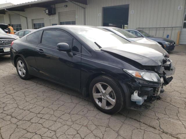 2HGFG3B56DH531321 - 2013 HONDA CIVIC LX BLACK photo 4